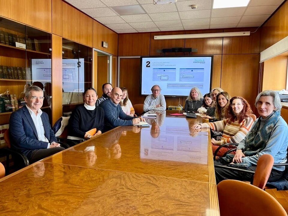 Responsables del SCS y profesionales de Padre Menni durante una de las jornadas de formación (Foto: Gobierno de Cantabria)