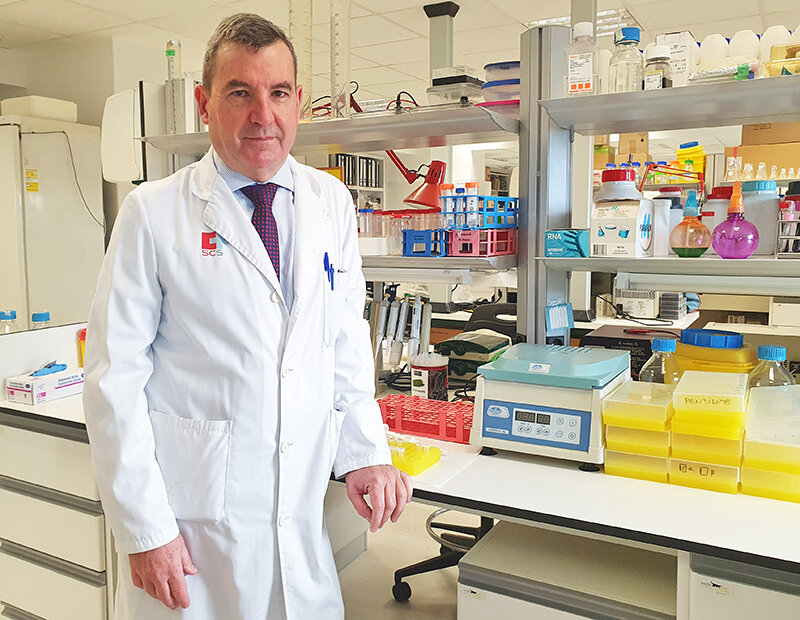 El jefe de Neurología del HUMV y catedrático de la UC, Julio Pascual (Foto: UC)