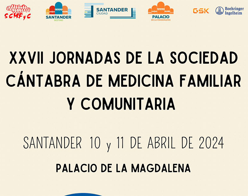 Cartel de las jornadas (Foto: SCMFyC)