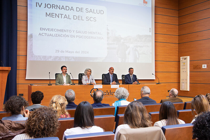 Apertura de la IV Jornada de Salud Mental (Foto: Gobierno de Cantabria)